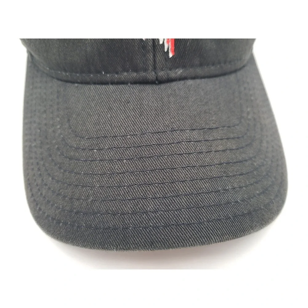 Houston Rockets Adidas Adjustable Hat Cap Dad Men Women NBA Basketball Black Red